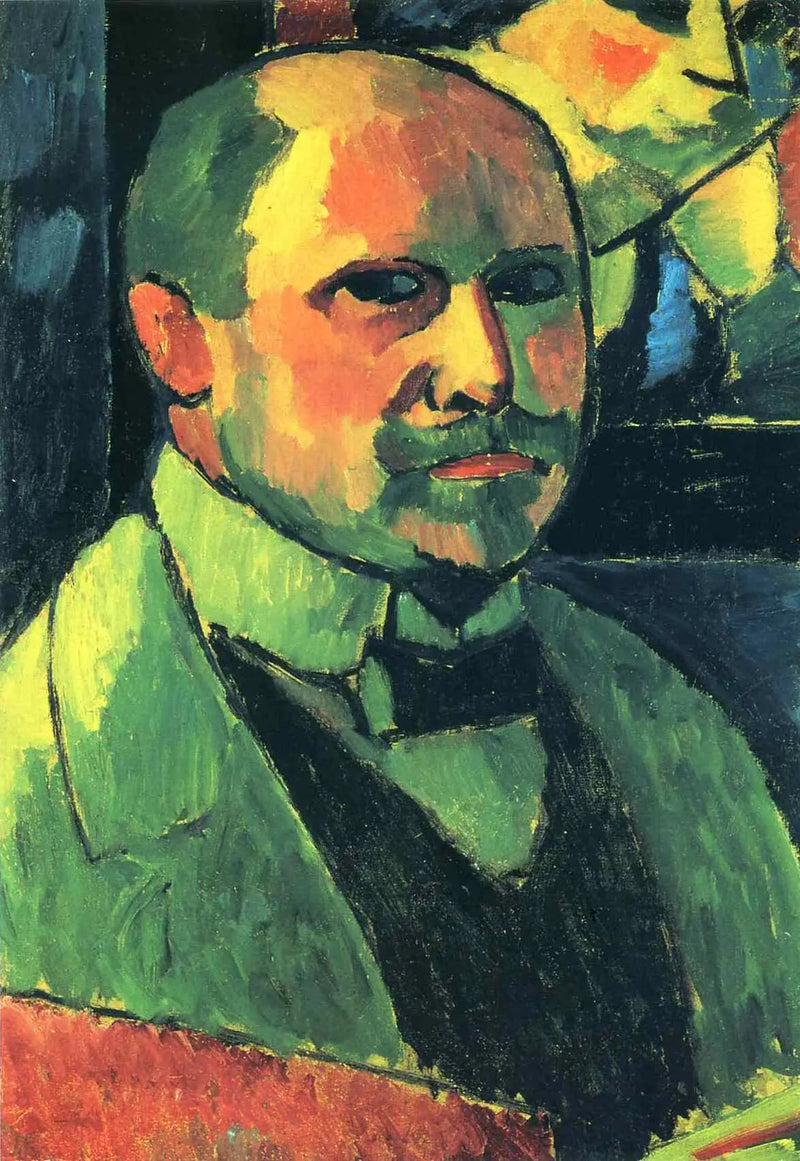 Selbstporträt 1912 - Alexej von Jawlensky