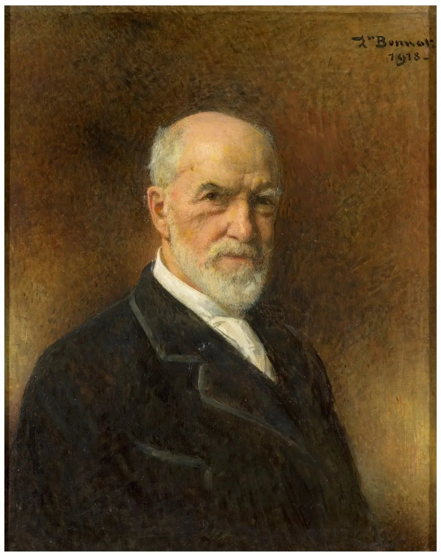 Selbstporträt (1918) - Léon Bonnat