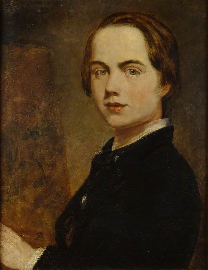 Selbstporträt im Alter von 14 Jahren - William Holman Hunt