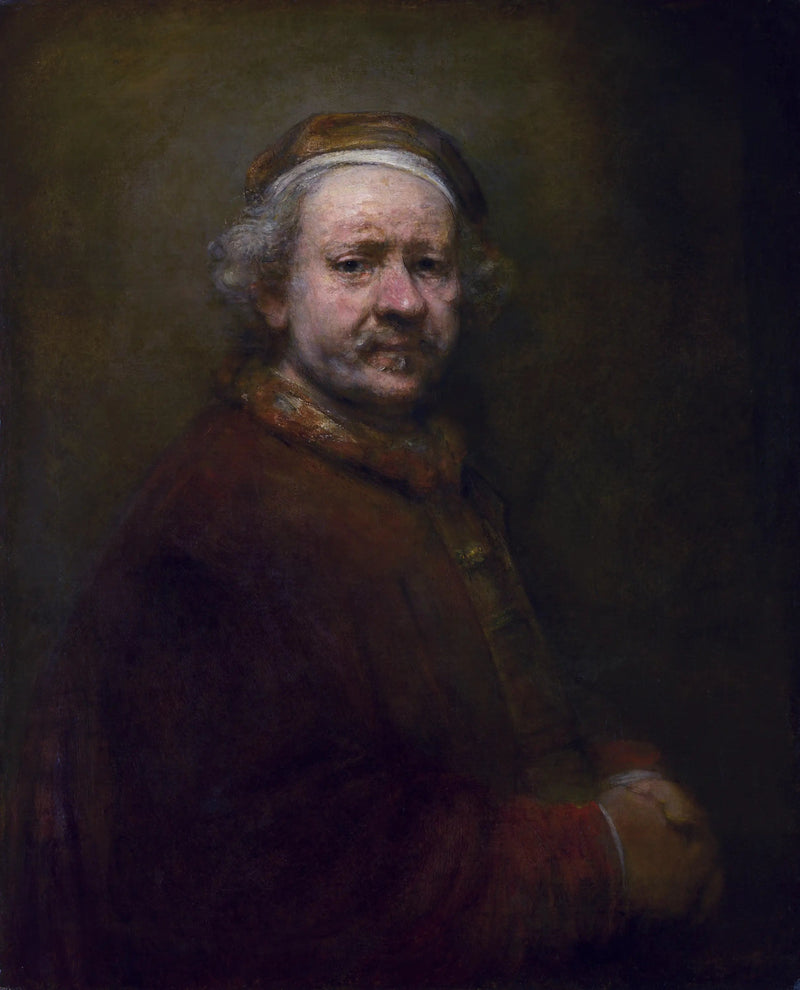 Selbstporträt im Alter von 63 Jahren - Rembrandt