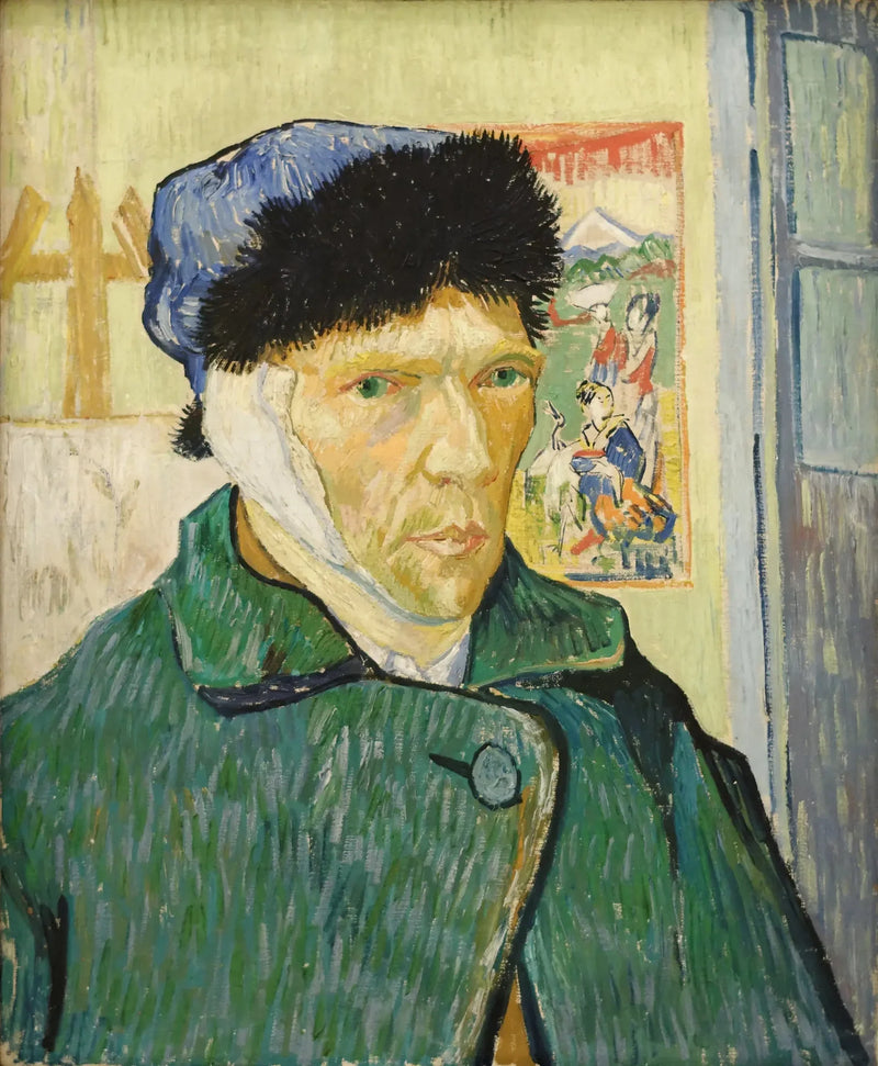 Selbstporträt mit verbundenem Ohr - Vincent van Gogh