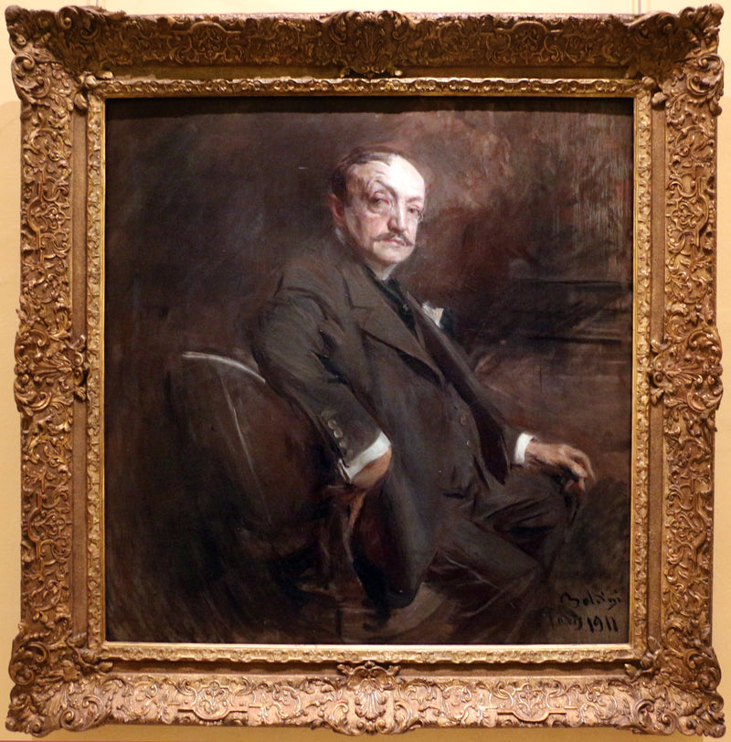 Selbstporträt mit neunundsechzig Jahren - Giovanni Boldini