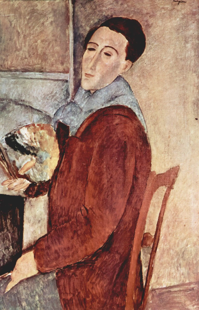 Selbstporträt - Amedeo Modigliani
