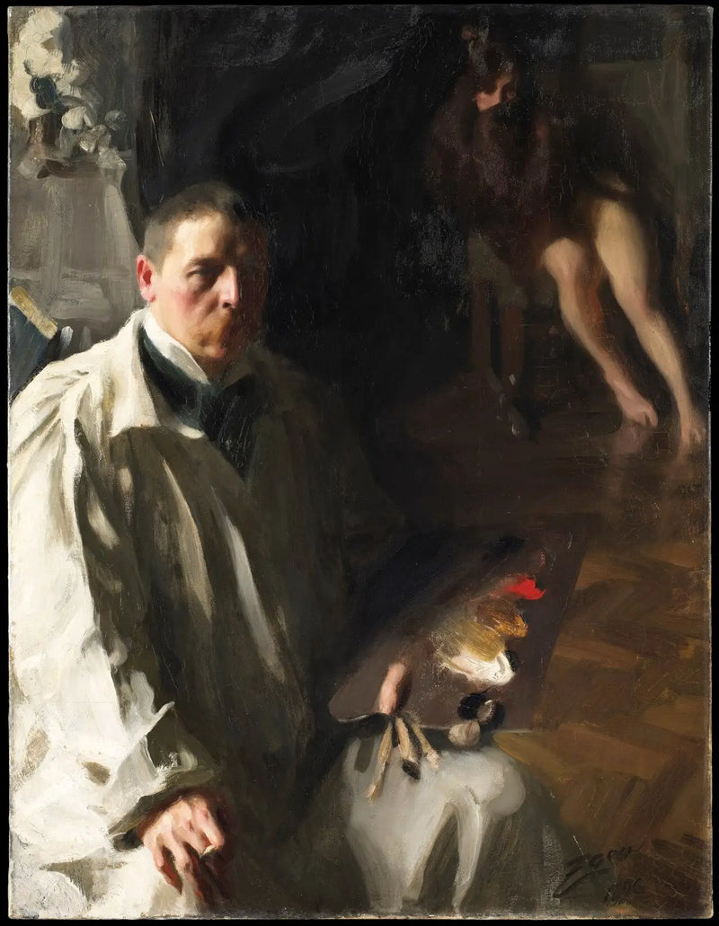 Selbstporträt - Anders Zorn