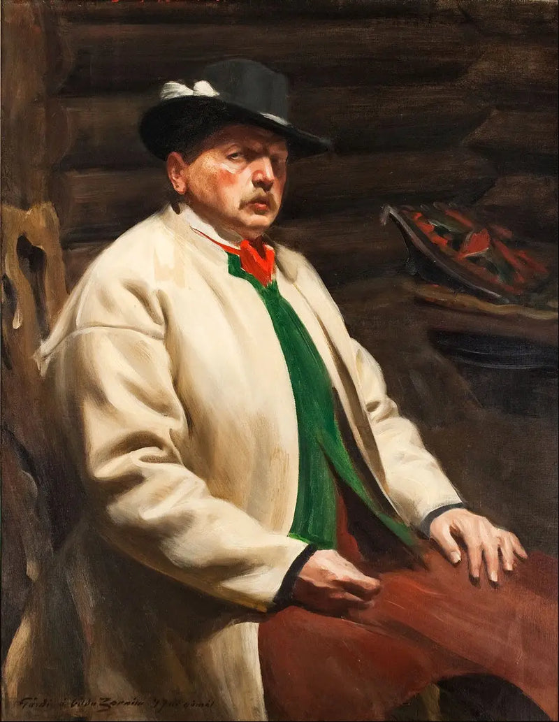 Selbstporträt - Anders Zorn