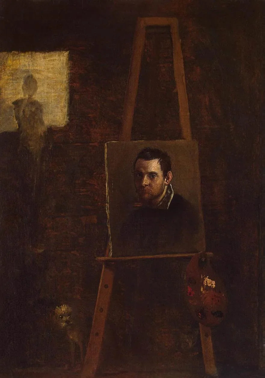 Selbstporträt - Annibale Carracci