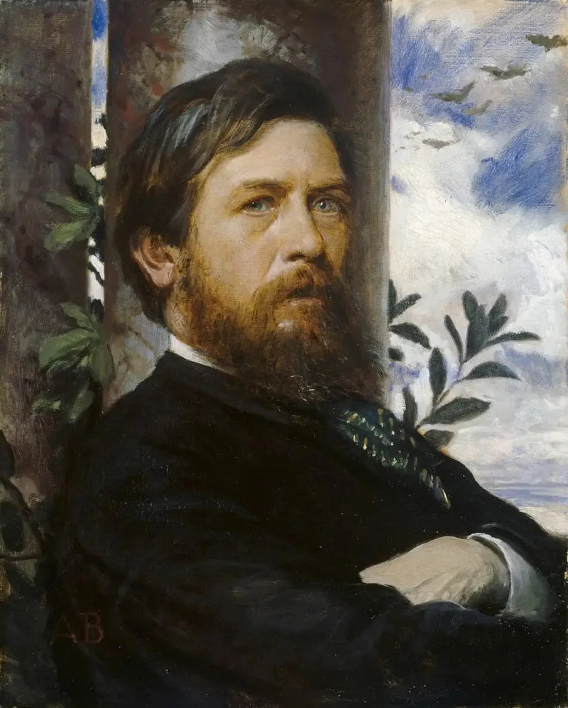 Selbstporträt - Arnold Böcklin
