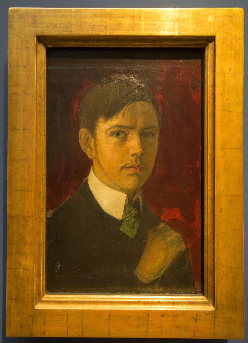 Selbstporträt - August Macke