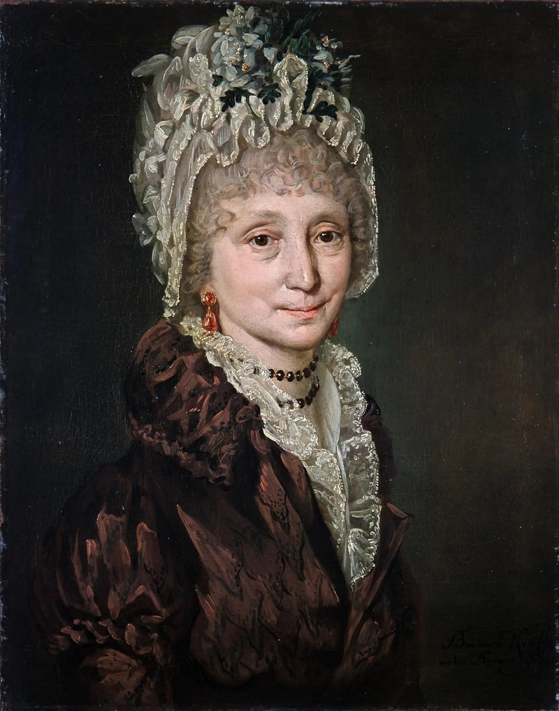 Selbstporträt - Barbara Krafft