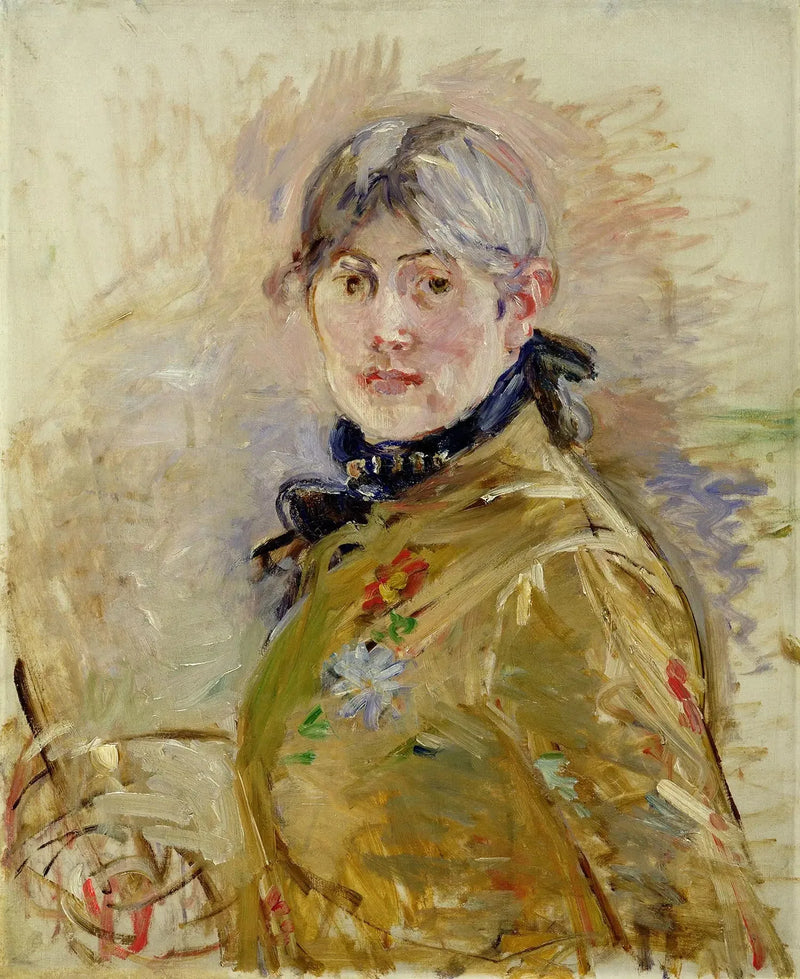 Selbstporträt - Berthe Morisot
