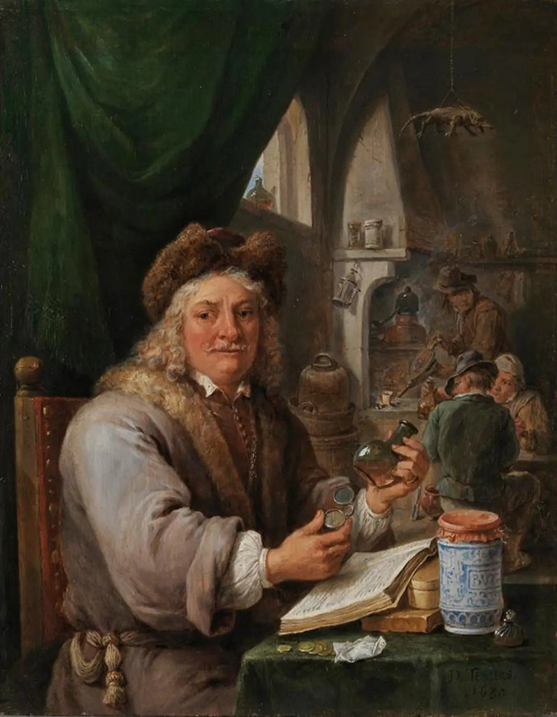 Selbstporträt - David Teniers der Jüngere