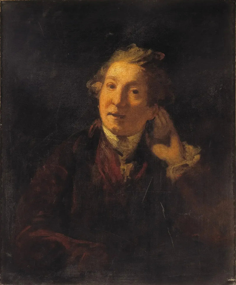 Selbstporträt des Künstlers als taurer Mann - Joshua Reynolds