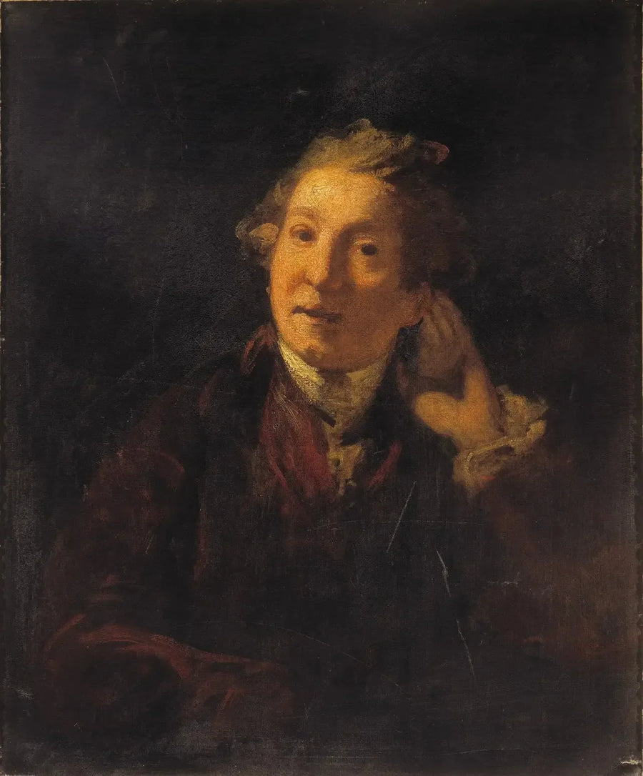 Selbstporträt des Künstlers als taurer Mann - Joshua Reynolds