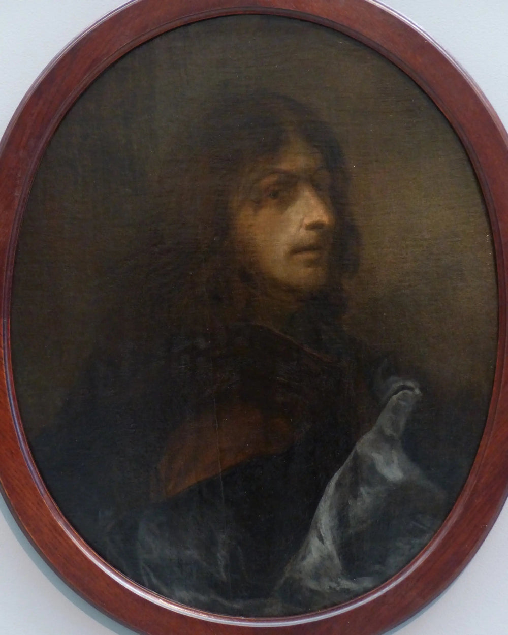 Autoportrait de Sébastien Bourdon - Hyacinthe Rigaud image 1 copie de tableau peinte à la main