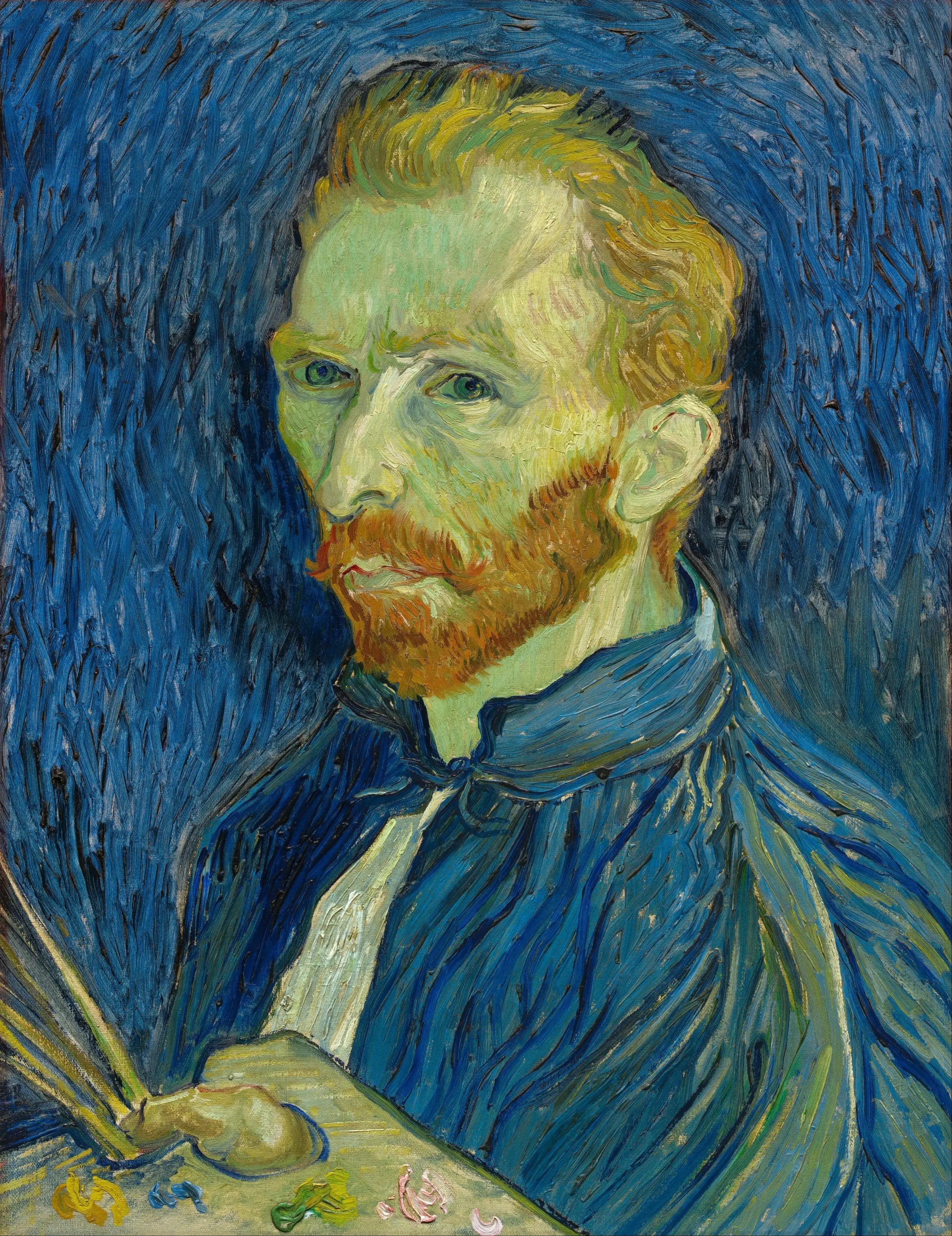 Autoportrait de Vincent van Gogh - Vincent van Gogh image 1 copie de tableau peinte à la main