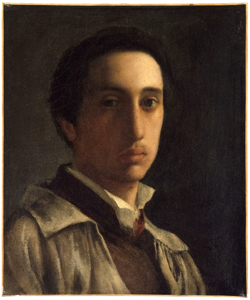 Selbstporträt - Edgar Degas