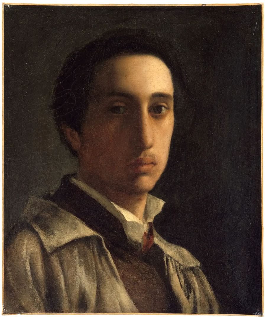 Selbstporträt - Edgar Degas