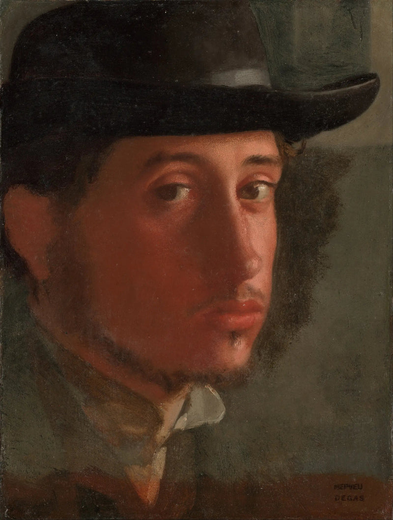Selbstporträt - Edgar Degas
