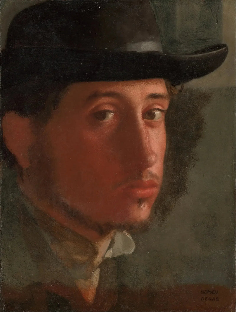 Selbstporträt - Edgar Degas