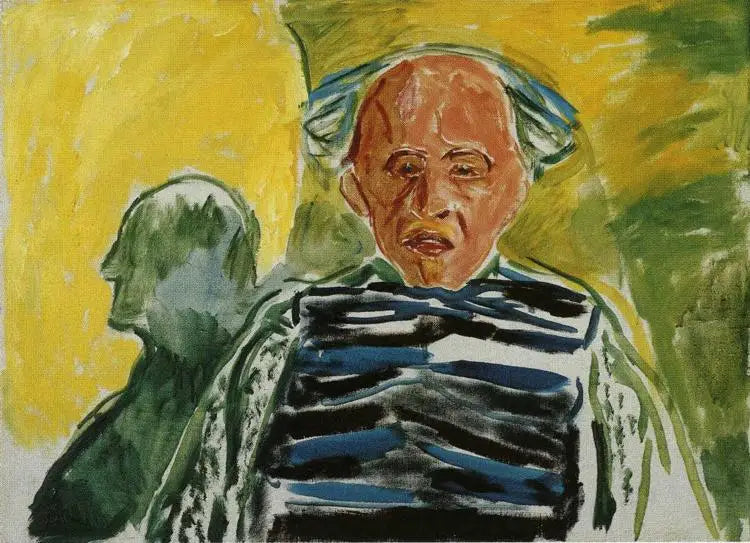 Selbstporträt - Edvard Munch