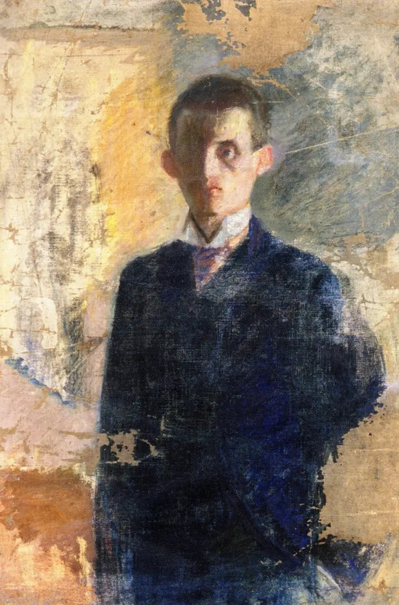 Selbstporträt - Edvard Munch