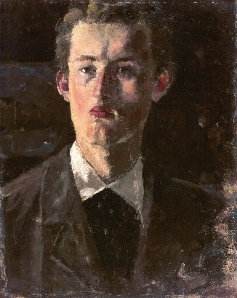Selbstporträt - Edvard Munch