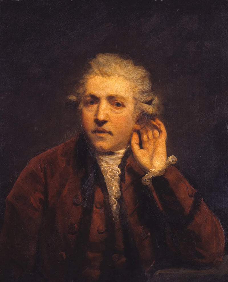 Selbstporträt eines tauben Mannes - Joshua Reynolds