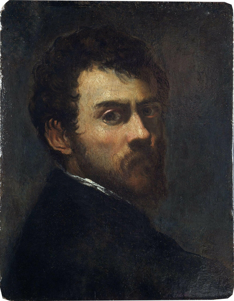Selbstporträt eines jungen Mannes - Jacopo Tintoretto