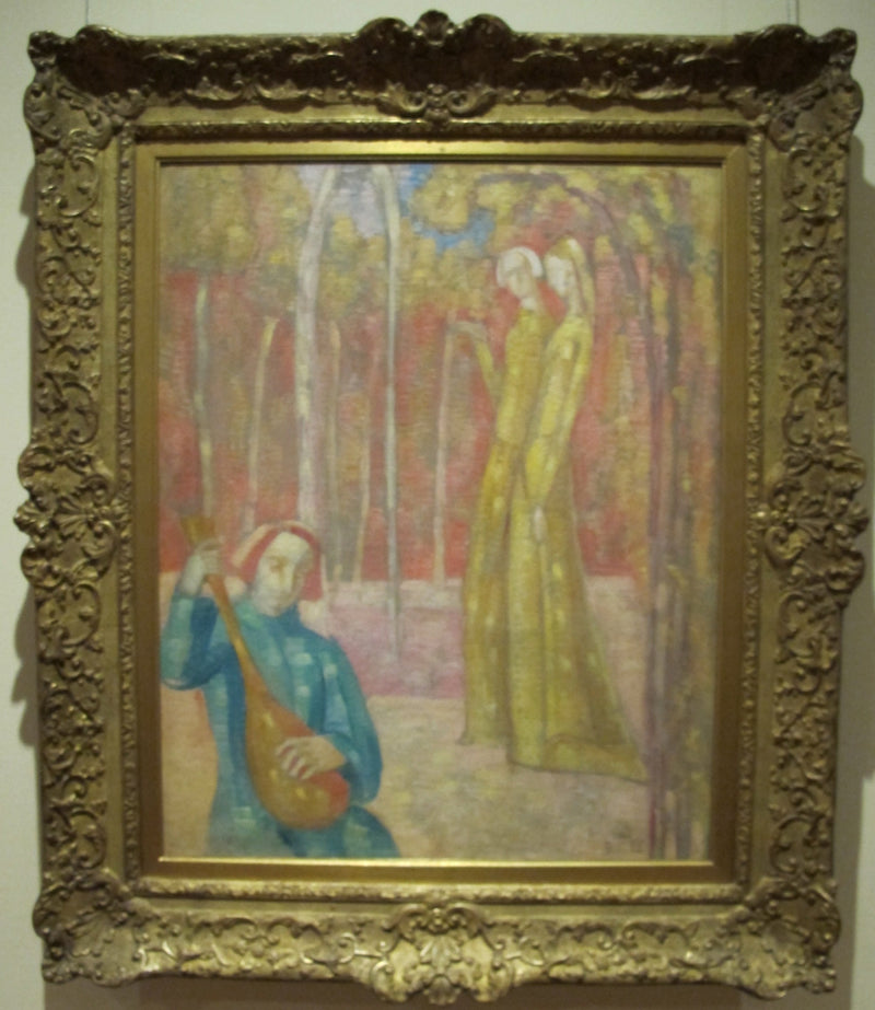 Selbstporträt im Troubadour - Émile Bernard