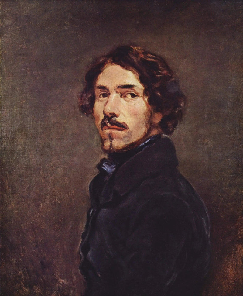 Selbstporträt - Eugène Delacroix