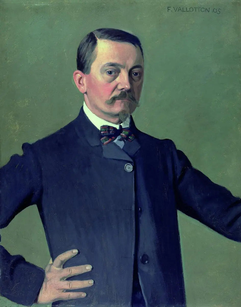 Selbstporträt - Félix Vallotton