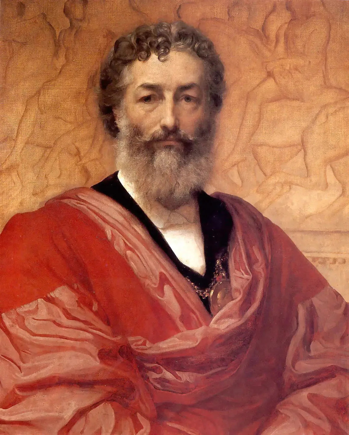 Autoportrait - Frederic Leighton image 1 reproduction réalisée par Alpha Reproduction