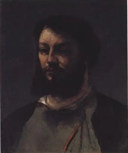 Selbstporträt - Gustave Courbet