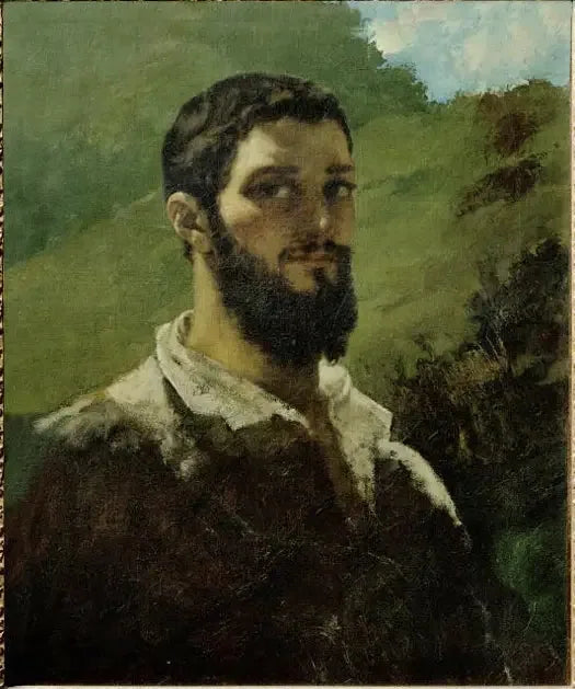 Selbstporträt - Gustave Courbet