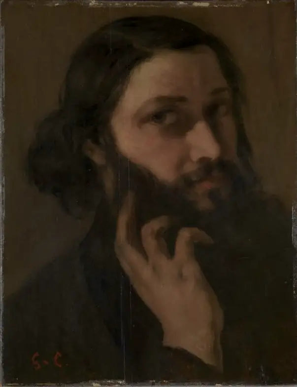 Selbstporträt - Gustave Courbet