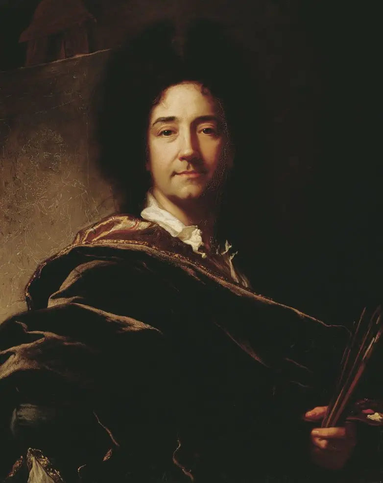 Selbstporträt - Hyacinthe Rigaud