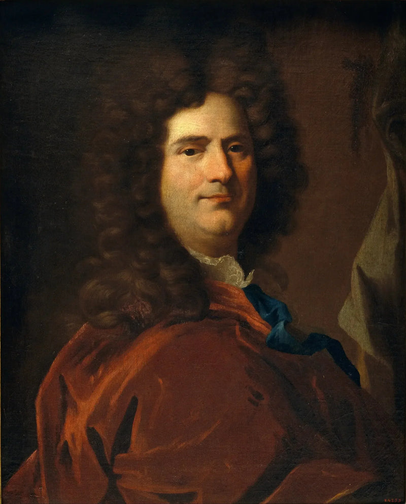 Selbstporträt (?) - Hyacinthe Rigaud