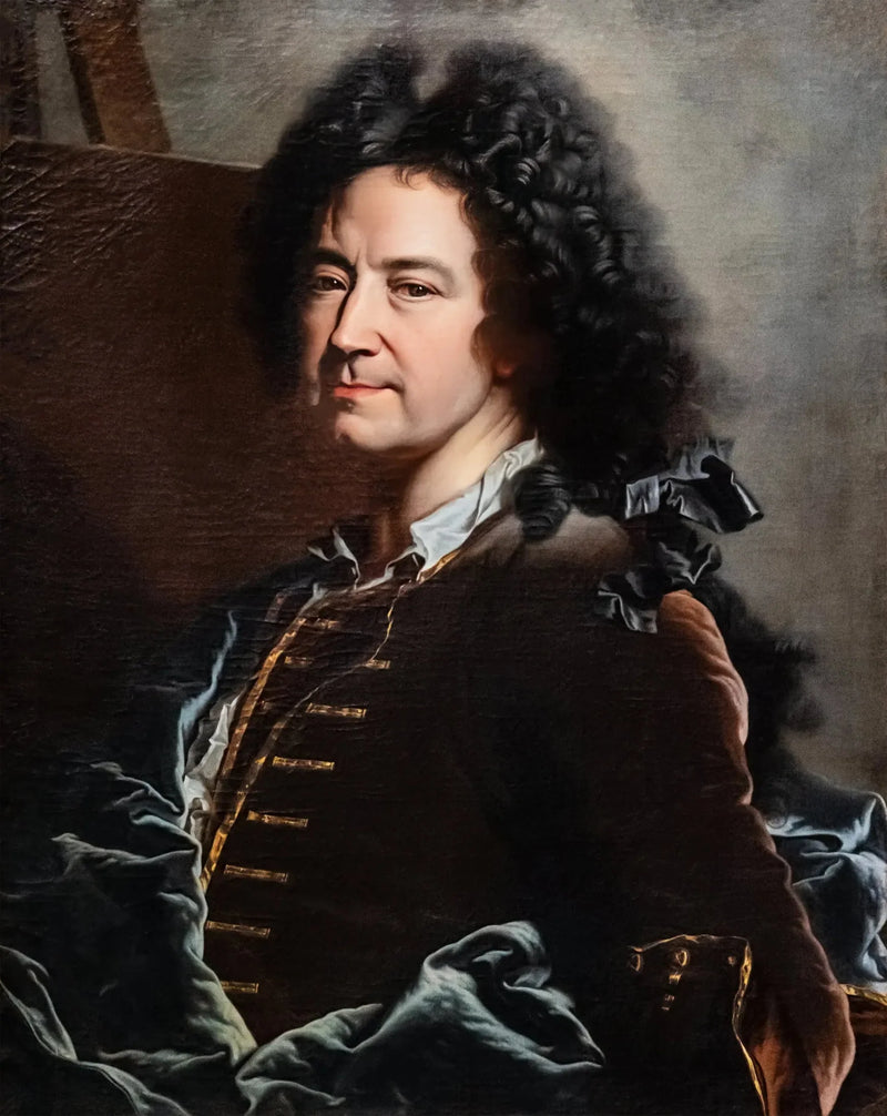 Selbstporträt - Hyacinthe Rigaud