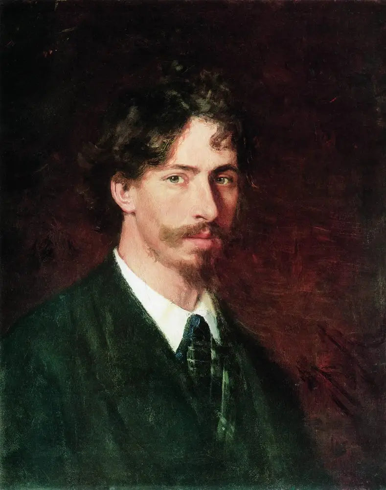 Autoportrait - Ilya Repin image 1 copie peinte à la main à l’huile