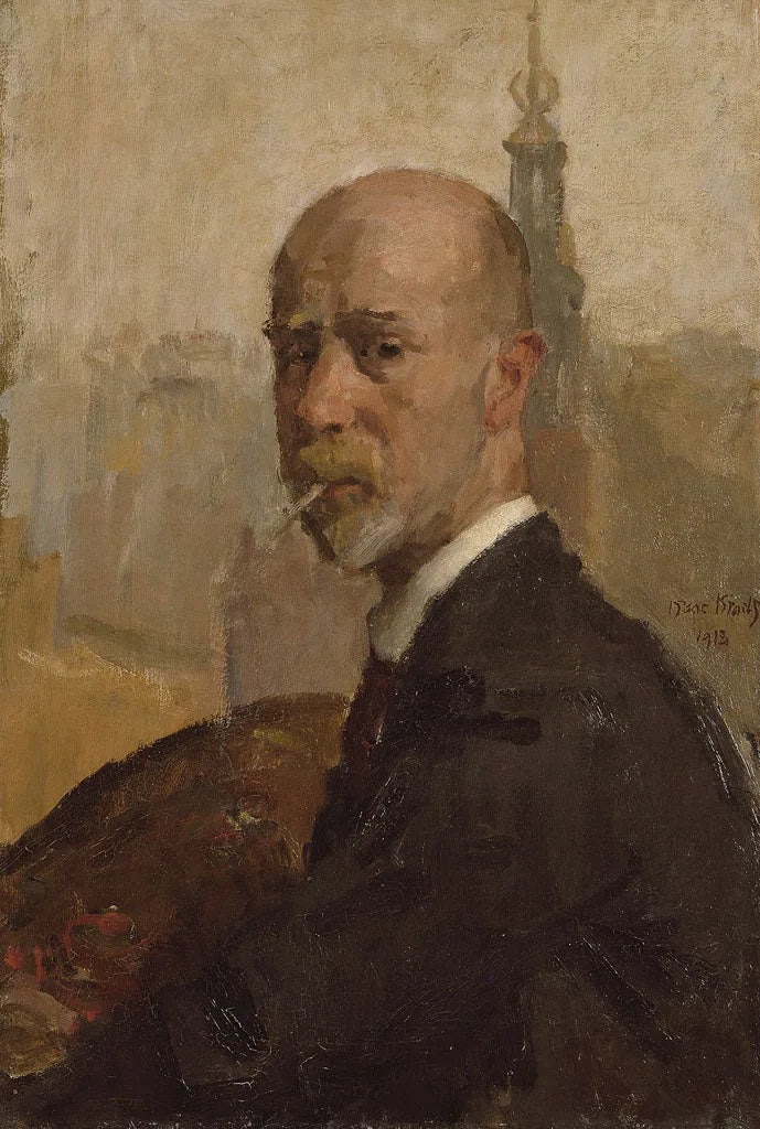 Selbstporträt – Isaac Israel