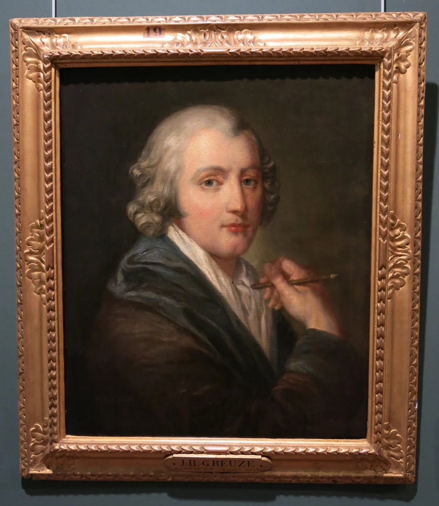 Selbstporträt - Jean-Baptiste Greuze