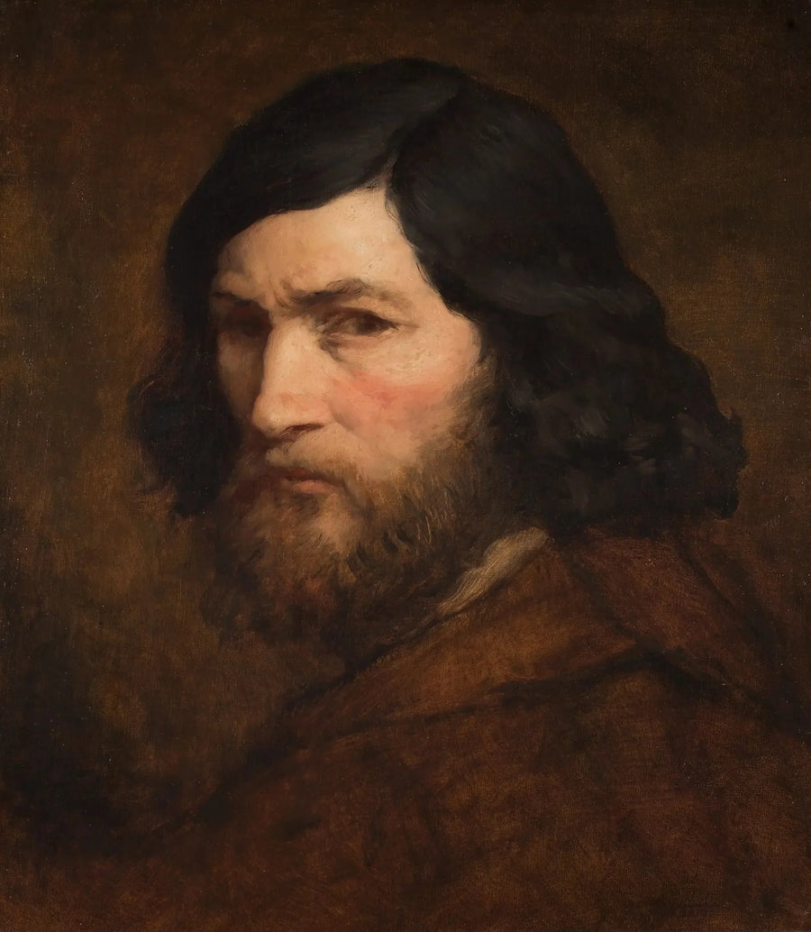 Selbstporträt - Jean-François Millet