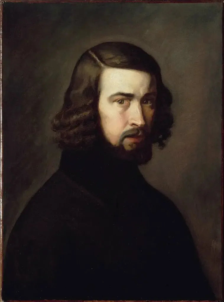 Selbstporträt - Jean-François Millet