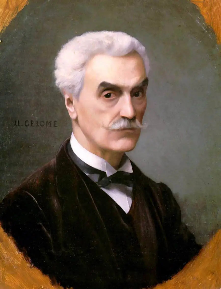 Autoportrait - Jean-Léon Gérôme image 1 copie peinte à la main à l’huile