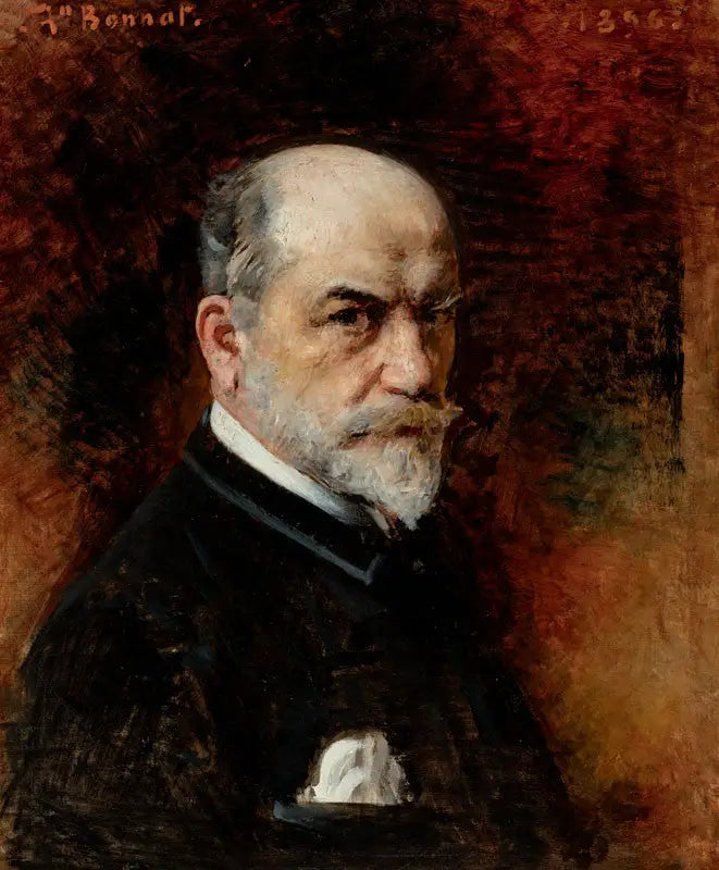 Selbstporträt - Léon Bonnat