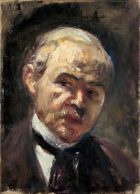 Autoportrait - Lesser Ury image 1 reproduction de peinture à l’huile