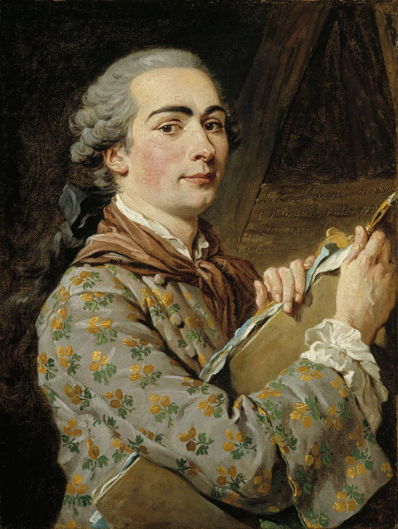 Selbstporträt - Louis Jean François Lagrenée
