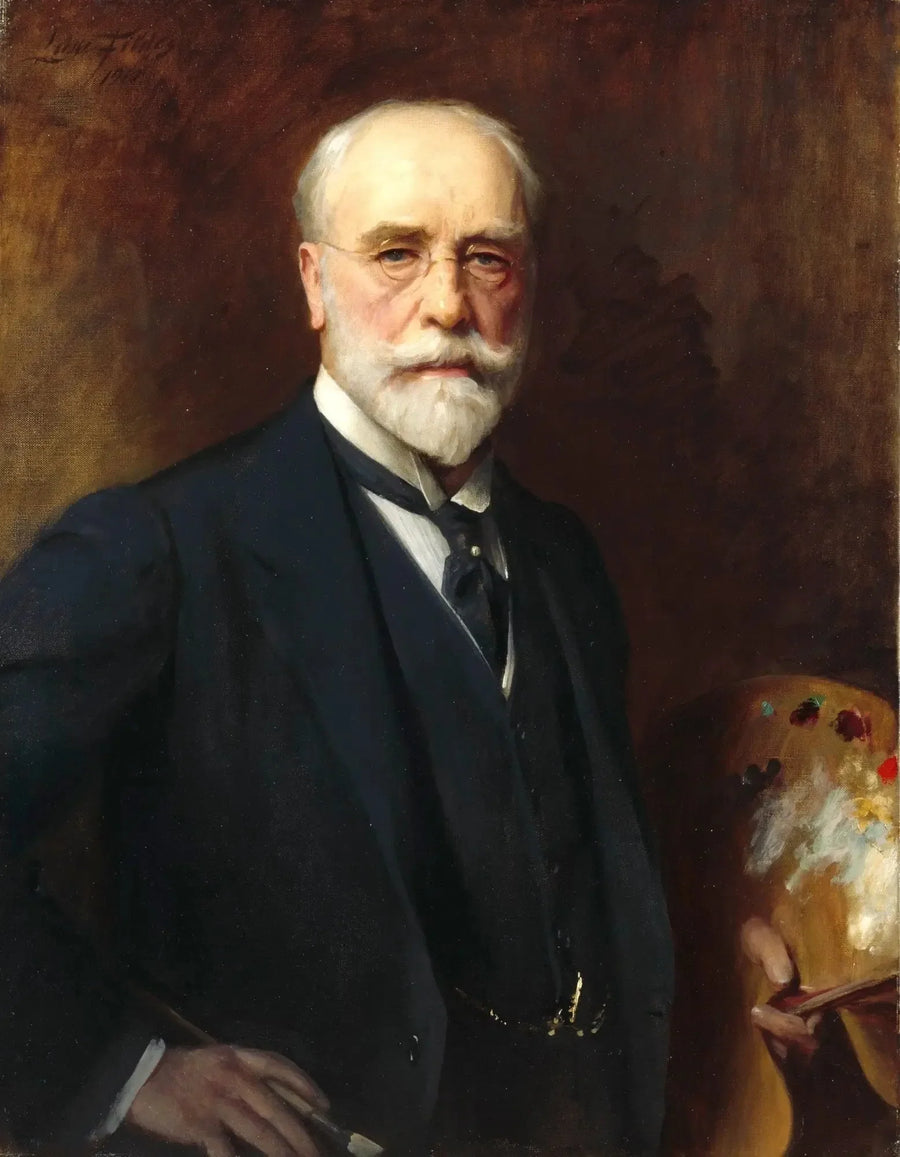 Selbstporträt - Luke Fildes