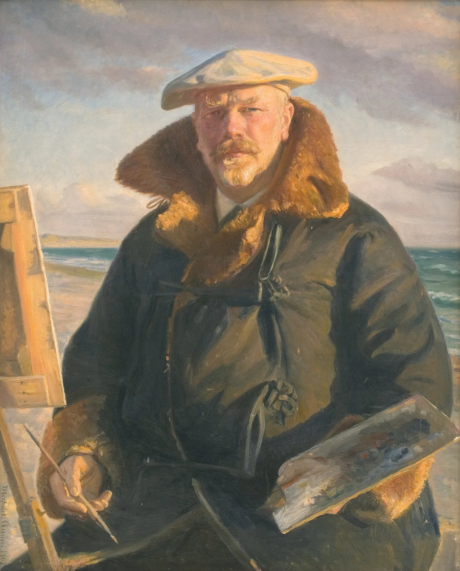 Selbstporträt - Michael Peter Ancher