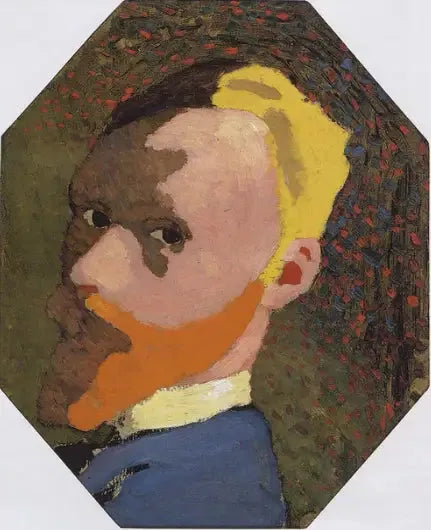Oktogonaler Selbstporträt - Édouard Vuillard